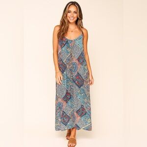 Cindy G Collection Boho Maxi Dress